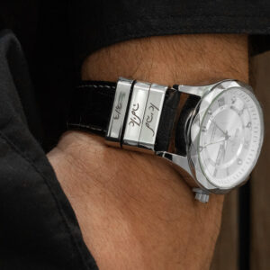 שעון יד לגבר דגם SILVER NY